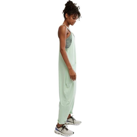 FP Movement Women’s Hot Shot Onesie Pistachio Mint Green NWT - Picture 2 of 4